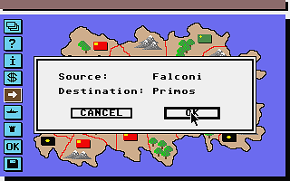 Conquest atari screenshot